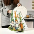 thumbnail image 5 of Coolnut St. Patrick's Day Cute Gnome Kitchen Dish Towel Set,Drying Kitchen Towels Tea Towels Gift Set for Drying Cleaning Cooking Baking 1Pcs Wash cloth, 5 of 6