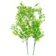 thumbnail image 1 of GOOHOCHY 2pcs pared colgante verde planta artificial naranja flor vid ratán decoración, 1 of 7