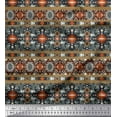 thumbnail image 1 of Soimoi Cotton Poplin Fabric Aztec Southwestern Print Fabric by Yard 56 Inch Wide, 1 of 1