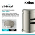 thumbnail image 3 of KRAUS Dishwasher Air Gap in Spot Free all-Brite Stainless Steel, 3 of 7