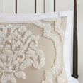 thumbnail image 6 of 3 piece Chenille Duvet Cover King Size, Tufted Cotton King Duvet Cover for All Seasons, Embroidery Shabby Chic Home Bedding Duvet Cover, Multicolor,104 x 92, 6 of 8
