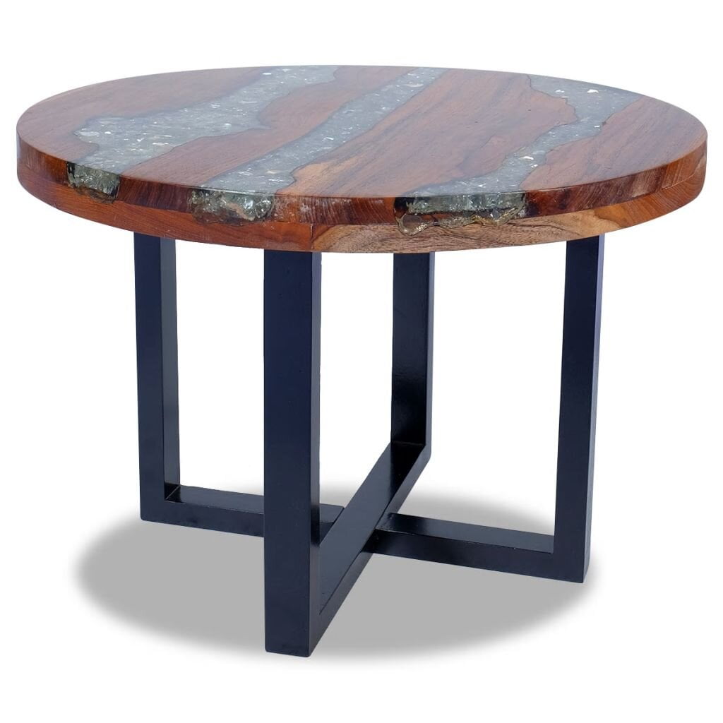 Narron Solid Wood Cross Legs Coffee Table Level of Assembly Partial Assembly Overall Product Weight 26 lb