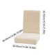 thumbnail image 3 of Fundas elásticas de terciopelo para sillas de comedor y cocina. Fundas extraíbles y lavables. Protectores de asiento de poliéster suave para el hogar, hoteles y salones de banquetes. Fundas elásticas, 3 of 6
