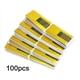 thumbnail image 1 of 100 PCS Formas de uñas adhesivas fuertes para uñas acrílicas Pegatinas de uñas en forma rectangular Formas de extensión de uñas para principiantes y profesionales, 1 of 5