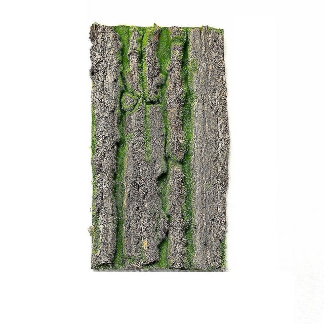 Decoración de árbol de musgo de árbol de corteza Artificial Natural, 50x30cm