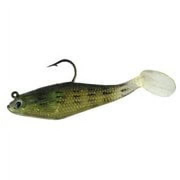 Crème 3" Spoiler Shad Swim Bait Lure, Bunker