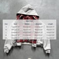 thumbnail image 3 of UVEASISHA Mens Plaid Zip Up Hoodie Oversized Casual Athletic Jackets Full Zip Lightweight Hooded Jacket Loose Fit Long Sleeve Outerwear Coat for Weekend Outing Red XL, 3 of 5