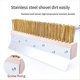 thumbnail image 3 of Pizza Oven Brush Grill Brush Removable Long Pole Grill Cleaning Tool, 3 of 5