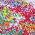 thumbnail image 5 of Cross Stitch Stamped Kits Pre-Printed ing Starter Patterns for Beginner Adults, Embroidery Needlepoint Kits - Tropical Fishes 61x28cm 11CT, 5 of 10