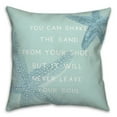 thumbnail image 2 of Creative Products Starfish Soul 18 x 18 Spun Poly Pillow, 2 of 3