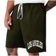 thumbnail image 1 of Mens Casual Shorts Lace-Up Elástico Cintura Bolsillo Ejercicio Fitness Hogar Pantalones de Media Longitud para Diario, 1 of 4