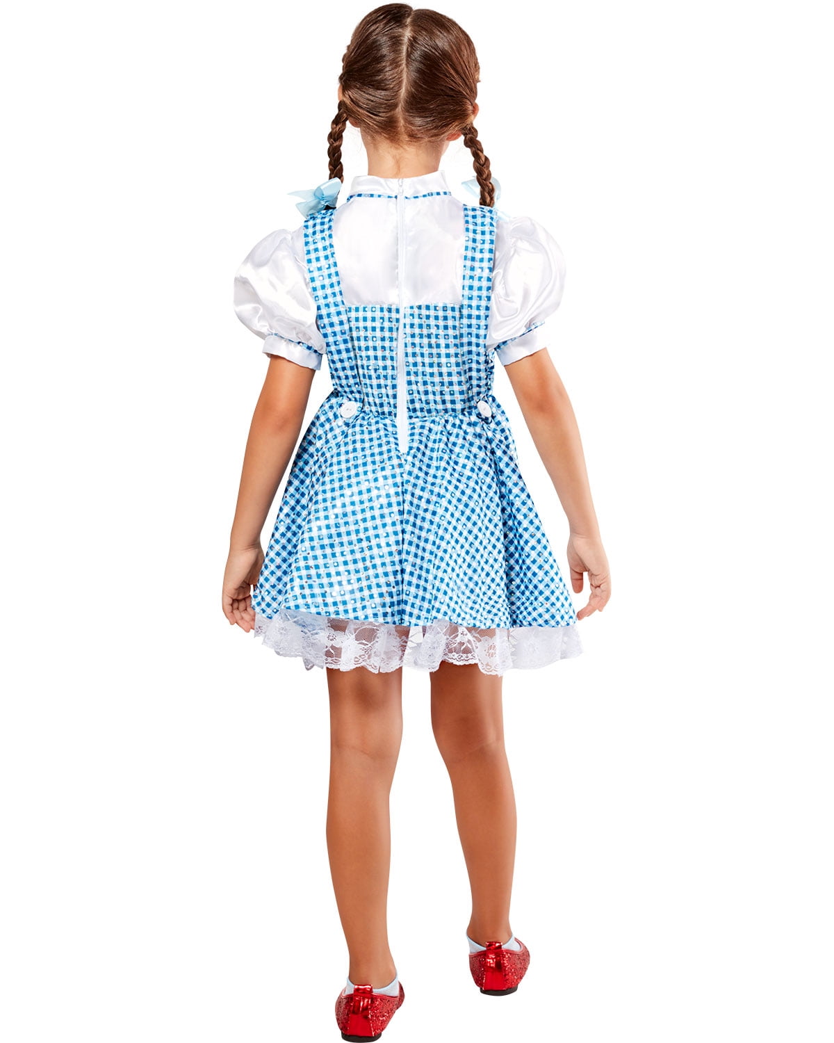 The Wizard of Oz Dorothy Sequin Costume for Toddlers by Rubies, Girls 2T-4T
