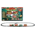 thumbnail image 3 of Wmkox8yii Juego de tren navideño con vías, juegos de regalo navideño para niños, juego de tren a batería para niños y niñas, tren de juguete navideño para niños de 2 a 8 años (sin sonido ni luces), 3 of 8