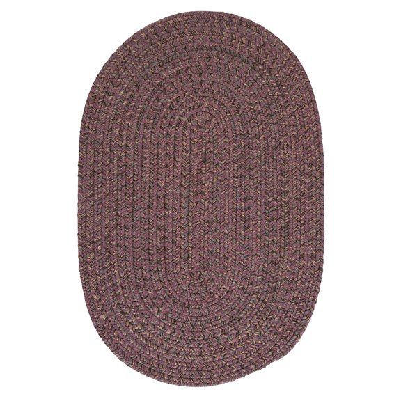 Hayward Plum Braided Rug
