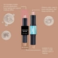 thumbnail image 6 of HYLLai Double-Ended Highlight & Contour Stick – Creamy, Blendable Formula for On-the-Go Sculpting & Glow (C), 6 of 9