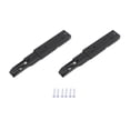 thumbnail image 1 of ziyahi 2pcs Tri-fold Folding Shelf Bracket Wall Mount Spring Loaded Support Heavy Duty Fold Down Hinge, 1 of 8