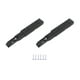 thumbnail image 1 of Eigraketly Soporte de estante plegable de tres pliegues, 2 uds., montaje en pared, soporte cargado por resorte, bisagra plegable de alta resistencia Herramientas y ferretería negro 8 pulgadas Eigraketly WJ3901-05B, 1 of 6