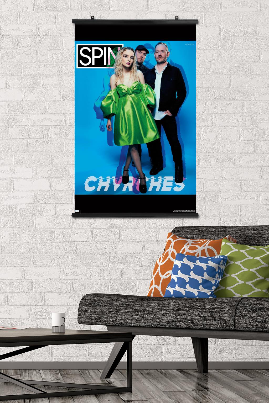 SPIN Magazine - CHVRCHES 21 Wall Poster, 22.375" x 34"