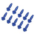 thumbnail image 1 of Autotaraudage, 10pcs Fini Anodisé Autotaraudage Vis Kit pour Moto, 1 of 8