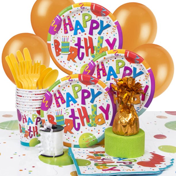 Jamboree Birthday Party Supplies Kit for 8