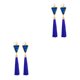 thumbnail image 3 of Sonducket 1 par de pendientes para mujer, pendientes largos con borlas, colgante geométrico para niña, pendientes bohemios con diamantes de Type1 NO1, 3 of 6