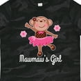 thumbnail image 4 of Inktastic Mawmaw Girl Ballerina Monkey Girls Toddler T-Shirt, 4 of 5
