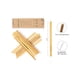 thumbnail image 4 of Set 12 Popotes de Bambú Ecowood Ecológico, Biodegradable y Reutilizable - Incluye Limpiador de Pipas y Popotes Ecowood Kit popotes bambú, 4 of 4