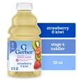 thumbnail image 3 of (6 pack) Gerber Fruit Splashers Toddler Juice Strawberry Kiwi, 32 fl oz Bottle, 3 of 17