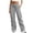 A-Grey1468, variant on XIAONU Womens Cargo Wide Leg Sweatpants Drawstring Waist Multi Pocket Full Length Trousers Casual Streetwear Comfortable Daily Wear Bottoms