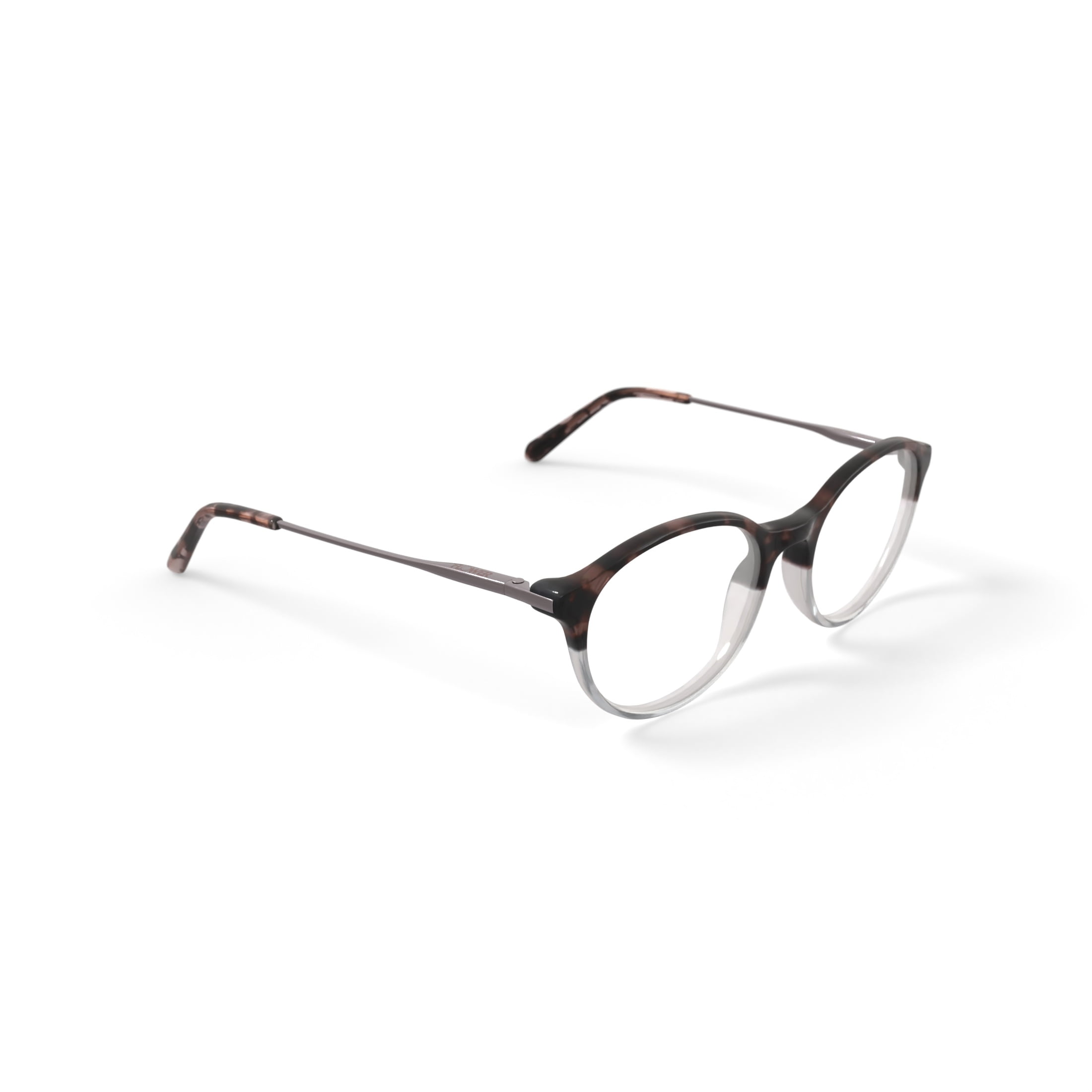 Flower Women's FLR6047 Prescription Eyeglasses with Case, Brown Tortoise