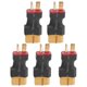 thumbnail image 3 of Adaptador de batería RC ANGGREK Conector T Macho Negro + Enchufe Macho Tipo T Amarillo, 3 of 8
