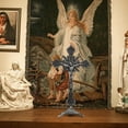 thumbnail image 7 of Standing Cross Decor Crucifix with Base 10" Tabletop Metal Jesus Christ Catholic Religious Crucifix Wall Table Home Chapel Decor, 7 of 7