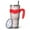 Red Christmas House, variant on 40oz Tumbler,Red Christmas House and Tree Pattern Insulated Tumblers with Removable Handle,Stainless Steel Double Vacuum Coffee Tumbler Cup with Straw for Home,Office,Travel,Party