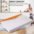 thumbnail image 4 of Tuvgenk Orange Plastic Storage Bags Durable 11-Hole 6-Piece Set Storage Bags Practical Multifunction for Home Use, 4 of 7
