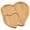 Double-Heart, variant on Stylish Wooden Heart-Shaped Food Platter, Versatile Serving Tray for Appetizers Snacks Desserts, Ideal for Parties Weddings Holiday Gatherings, Perfect Gift for Hosts
