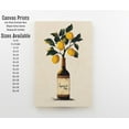 thumbnail image 2 of Squeeze The Day Lemon Tree Art Print Whimsical Kitchen Wall Art Vintage Botanical Poster for Cozy Homes and Citrus Inspired Decor - Poster Unframed, 2 of 3