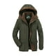 thumbnail image 1 of Sonducket Abrigo grueso de lana cálido a prueba de viento para clima frío extremo, chaqueta de invierno de talla grande 5Xl 6Xl Abrigos y chamarras verde oscuro 5XL, 1 of 6