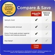 Equate Extra Thick Callus Removers with Pads, Large, 8 Count, Compare to Dr Scholl's® with Duragel® Technology Active Ingredient