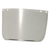 Anchor Brand Face Shield Visor, 15 1/2" x 9", Clear, Bound, Plastic/Aluminum
