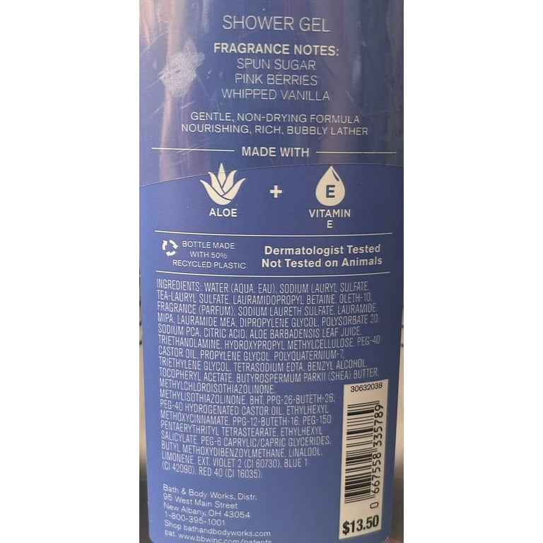 Bath and Body Works Cotton Candy Clouds Gift Set of 2 - Includes