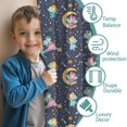 thumbnail image 3 of Blackout Kids Curtains,Star Fairy Princess Pattern Childrens Insulated Curtains Set Of 2,Bedroom Essentials,Toddler Room Decor 42"x63", 3 of 5