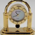 thumbnail image 2 of Bulova B0567 Berkeley Mini Collectors Executive Desk Clock Watch, 2 of 7