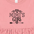 thumbnail image 4 of Inktastic Mimi Girl Granddaughter Girls Baby Dress, 4 of 5