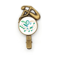 thumbnail image 1 of Patron de notacion musical verde naranja Broche broche broche broche Metal retro, 1 of 3