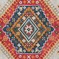 thumbnail image 4 of SAFAVIEH Heritage Rosheen Floral Wool Area Rug, Grey/Red, 6' x 6' Round, 4 of 5