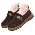 thumbnail image 2 of Women Slip On Winter Boots Insulated Warm Comfortable Flat Sole Non Slip Traction Outdoor Casual Shoes, 2 of 8