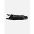 thumbnail image 2 of Weekend Academy Girls Sparkly Slingback Flats, 2 of 6