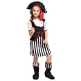thumbnail image 3 of Pirate for Girls Pirate Dress Set Halloween Party Outfits Girls Size 5-10 Years, 3 of 3
