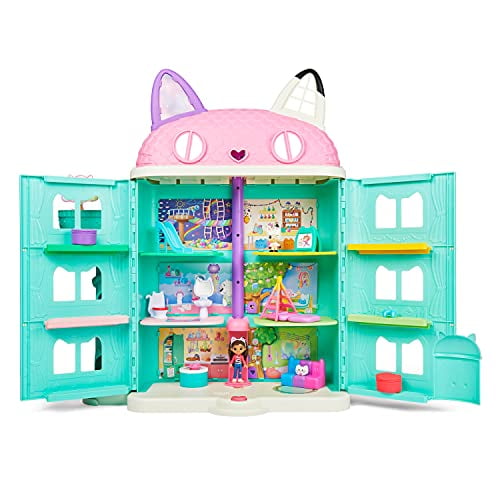 Gabby’s Dollhouse, Purrfect Dollhouse with 15 Pieces Including Toy