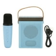 thumbnail image 2 of Portable Karaoke Machine With Microphone, BT 5.3 Rechargeable PA System, With RGB Light, 5 Karaoke Sound Effects, For Party Meeting Singing, 2 of 8